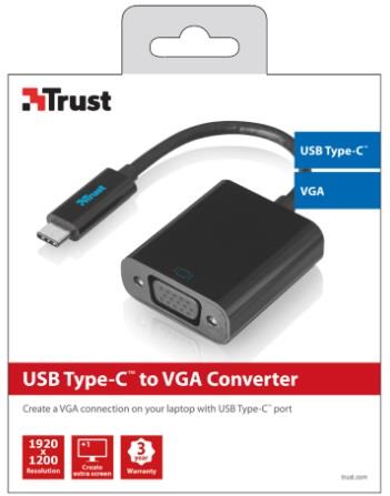 TRUST Adattatore Type-C - VGA Trust